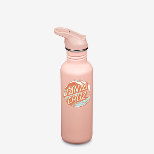 27oz-classic-with-flip-seal-sport-cap-santa-cruz-s2 27oz_Classic_SantaCruz_PeachParfait_WaveDot.jpg